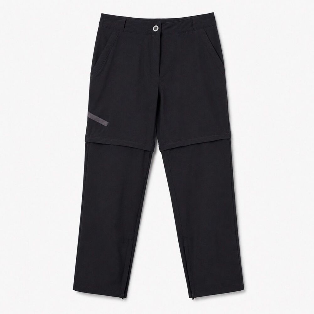 ExOfficio Convertible Zip Off Hiking Pants Women 10 Black Travel Quick Dry